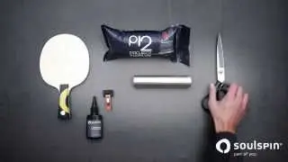 SOULSPIN.TT - Tischtennis-Beläge richtig aufkleben
