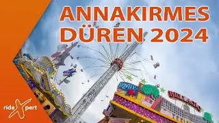 Annakirmes D&uuml;ren 2024 | Fahrgesch&auml;fte auf dem  Platz | by RideXpert in 4K