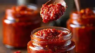 وصفة الدرسة الحارة /طريقة التحضير الدرسة التقليدية بالتفصيل/شطة حاراة🌶