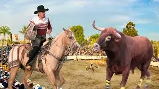 ! TOROS BRAVOS BUSCA CABALLOS !COMANCHE PAJARO MARQUITOS JOSTIN LA BURRI - LAS TROJAS MICH 11/01/26 