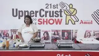 Kolkata Fish Fry delectably served by Ushri Guruji at the UpperCrust Show