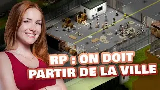 On doit S'ENFUIR de la VILLE | Server multi Project Zomboid