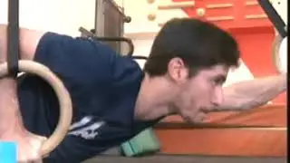 אלכס חזנוב אלוף העולם בטיפוס על קיר.
