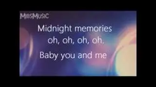 One Direction -  Midnight Memories (Lyrics Video)