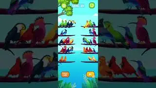 Bird Sort Puzzle Level 29 Walkthrough Solution iOS/Android