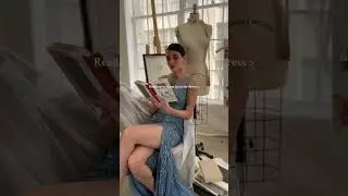Blue beaded dress A1362 with sheer neckline and leg slit #bluedress #formaldress #motherofthebride