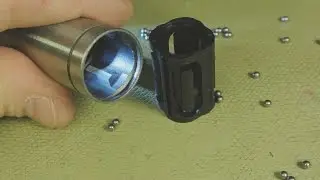 Inside a linear ball bearing