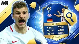 FIFA 17 TOTS WERNER REVIEW | TOTS WERNER 89 | FIFA 17 ULTIMATE TEAM PLAYER REVIEW