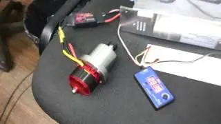DIY Brushless Motor Spindle Test