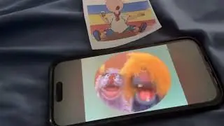Sesame Street Monster Hits Letter C Frazzle (1990)