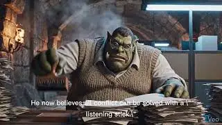 Kevin (The Orc's Backstory)  #fantasy #everyone #storytime #shorts #creativity 