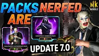 PACKS ARE NERFED AFTER UPDATE 7.0 ⚠️ | MK MOBILE HINDI/ENGLISH
