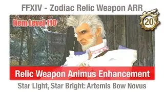 FFXIV Star Light, Star Bright - Relic Weapon Animus Enhancement - Artemis Bow Novus (Item Level 110)