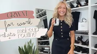 GET READY WITH ME FOR WORK | Chatty GRWM and Makeup Routine Like We&rsquo;re FaceTiming
