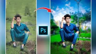 Photoshop Photo Editing  |  Realistic Color Grade Photo Editing  |  Oil Painting Photoshop