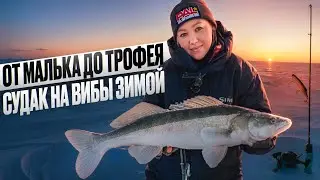 🔴КАК ПОЙМАТЬ ТРОФЕЙНОГО СУДАКА ЗИМОЙ | ВЕРОНИКА ДИЧКА | Volga Baits Team Live