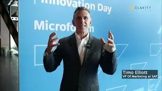 Timo Elliott (VP of Marketing at SAP) on AI adoption for Enterprise companies | clarity.cx
