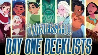 Winterspell Day 1 Decklists | Maelstrom | Disney Lorcana