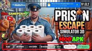 prison escape simulator full game | v1.0.2 | Mod Apk | No Ads Free Rewards | 3d gameplay