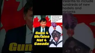 Guns for the Ukraine Not for Canada #canada #funny #fail