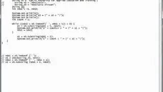 Java Lesson 27 - String Class - Part 07 - Application Programs 01