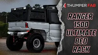 Ultimate Bed Rack with BUILT-IN AUDIO?! Polaris Ranger XD 1500 Gets a Rockford Fosgate Upgrade!