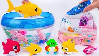 🦈Toy ASMR🦈RC Baby Shark & RC Boat & RC Sea Animal Aquarium ASMR Satisfying with Unboxing