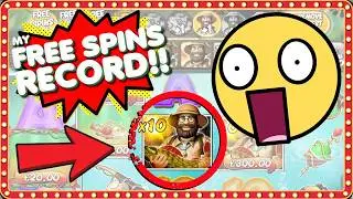 I Broke My Free Spins Record on Big Bass! 🎣🫨