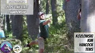 2025 Utah States Disc Golf Tournament | Final Round Front 9 | Kozlowski, Kim, Hancock, Tews