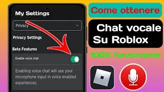 Come ottenere la chat vocale su Roblox (2024) | Abilita la chat vocale in Roblox