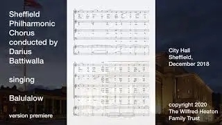 Two Christmas Carols with music by Wilfred Heaton