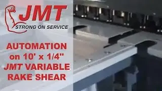 JMT VS 3006 Shear Automation (Video #2)
