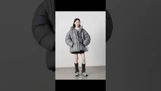 CHIC VEN Women Down Coats Solid Loose New Hooded