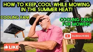 Keep cool while on your Mower or Tractor! Cooling fans for mowers and tractors by Cool Top's!