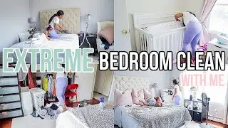 NEW! EXTREME CLEAN WITH ME 2020 | MESSY BEDROOM SPEED CLEANING MOTIVATION | REAL LIFE HOUSE CLEANING