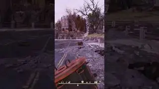 Floating mole miner pail #shortsfeed #funny #fail #fallout76 #youtube #mychannel #funnyshorts #pail