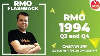 RMO 1994 (Q3 & Q4 ) L-18 | RMO Flashback | Maths Olympiad | Vedantu Olympiad School