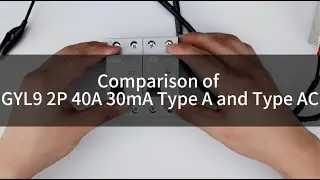 GYL9 Type A & Type AC RCCB