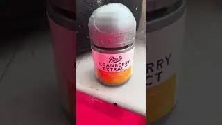 Cranberry extract 400 mgs a tablet equal 10,000 mgs or 10 grams raw cranberry. Eat  fresh or grow .