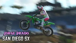 RAW: Jorge Prado&rsquo;s first laps at Snapdragon Stadium in San Diego