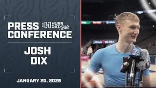 Josh Dix Previews Xavier Matchup | Creighton Basketball Press Conference