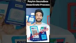 Paytm sound box deactivate kaise kare | #paytm #paytmsoundbox #shorts