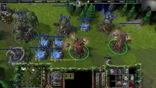 Night Elf vs Orc - WARCRAFT 3 : REFORGED 1vs1