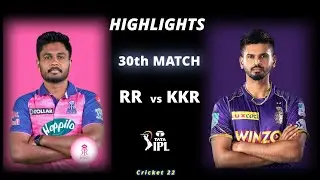 RR vs KKR 30th Match IPL 2022 Highlights | Hotstar Cricket 22 | rr vs kkr ipl highlights 2022