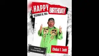 Happy Birthday Cledus T. Judd!