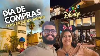 OUTLET + DISNEY SPRINGS | #2 VLOG ORLANDO