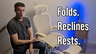 Best Desk Chair for Small Setups (It Folds!) : FLEXISPOT Foldex Ergonomic Office Chair