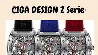 CIGA DESIGN Z Series  Men Watch | Luxury Watch | Men's Wristwatch