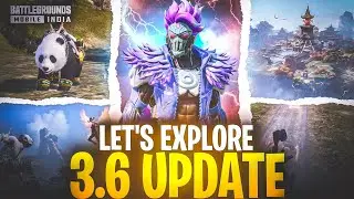 Pubg Mobile 3.6 Update Is Here 😱 Officially Released ✨ Complete Gameplay Must Watch ✌🏻