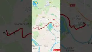 Ligne 1238 : Gare de Cergy Pr&eacute;fecture ➡️ Menucourt &ndash; La Taillette #shortsvideo #idfmobilit&eacute;s #bus